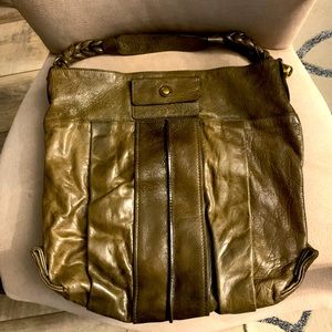 Vintage 2003 Leather Chloe Heloise Shoulder Tote Authentic